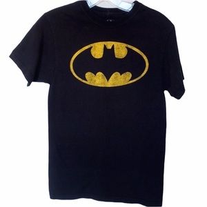 DC Comics Batman Short Sleeve Shirt Black Small